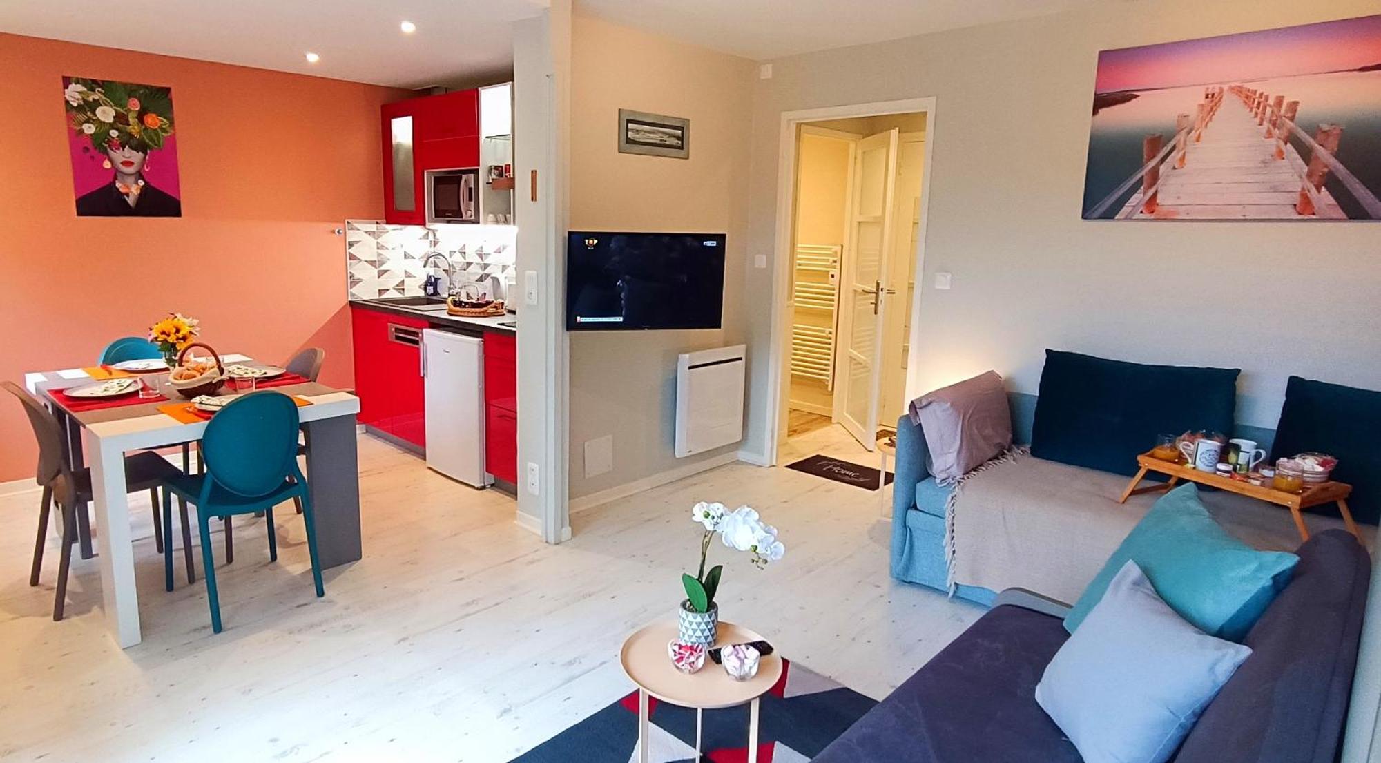 Studio Proche Plage - Parking Gratuit Et Prive - Terrasse Et Petit Jardin Cloture Courseulles-sur-Mer Dış mekan fotoğraf